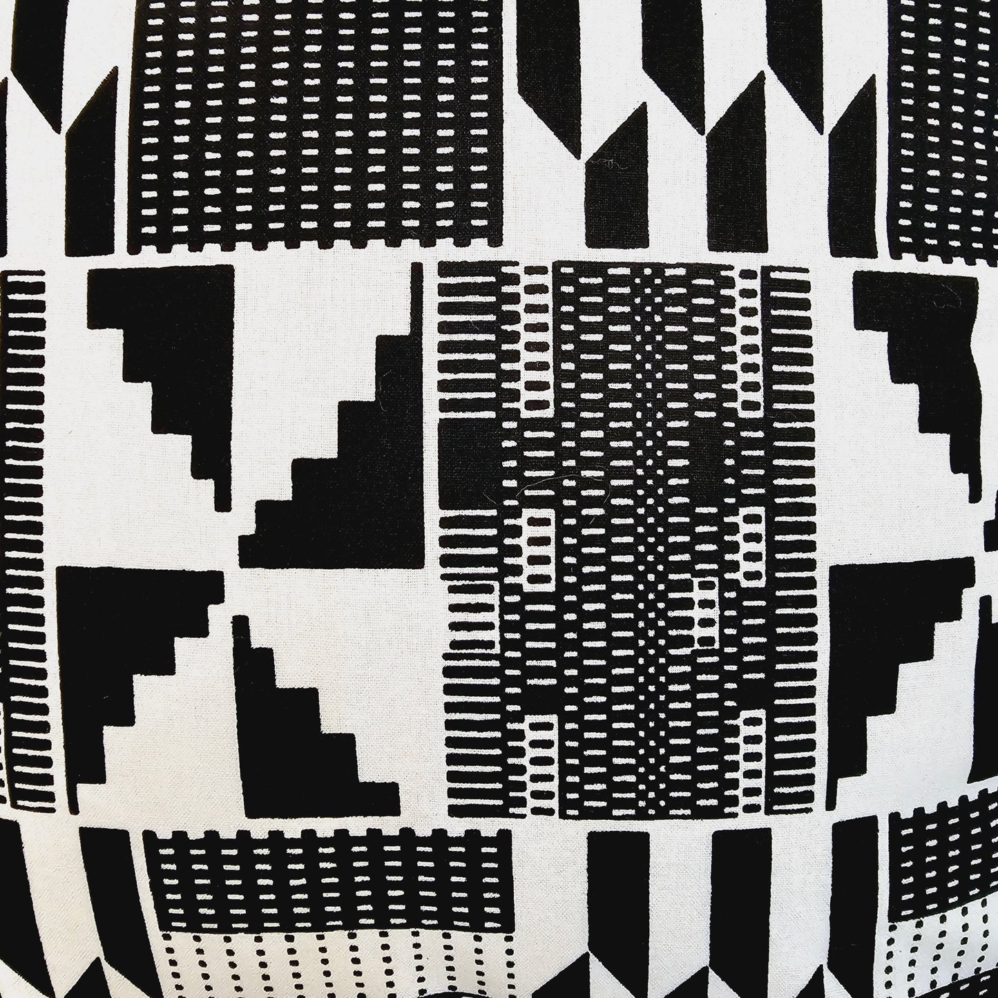 Set of 2 / 4 African Print | 40x40cm | Mudcloth Boho Cushion Cover 100% Cotton Wax Ankara Fabric