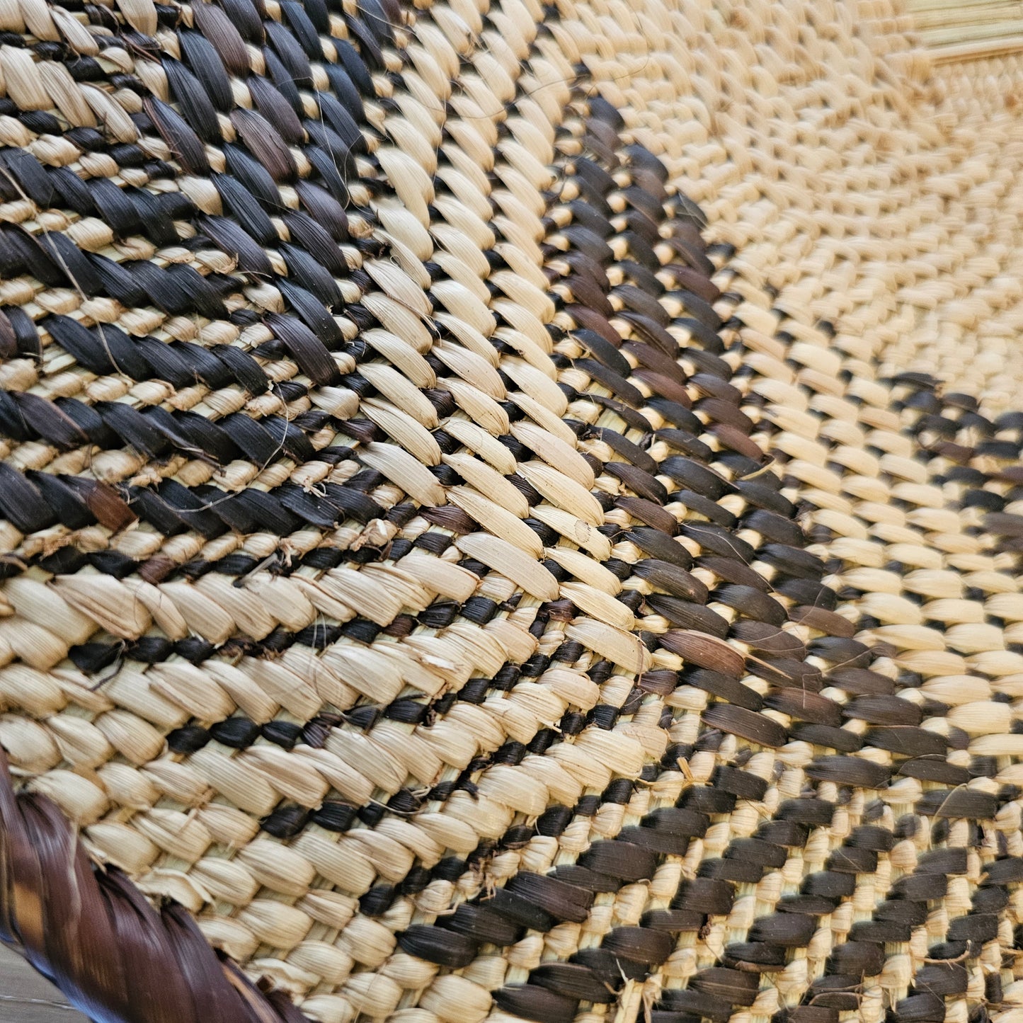 Set of 2 Handmade African Wall Baskets | Zimbabwe Baskets | Boho Wall Decor | 2A