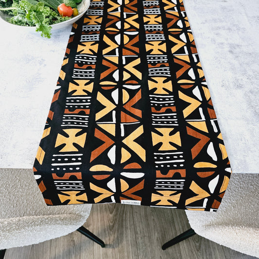 Table Runner 160x35cm | 180x35 | 200x35cm | 100% Cotton African Print Fabric