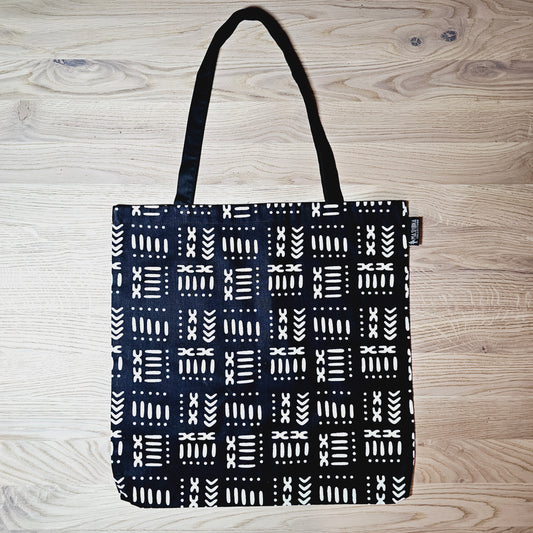 Handmade Tote Bag African Print | Beach Bag | Shopping Bag