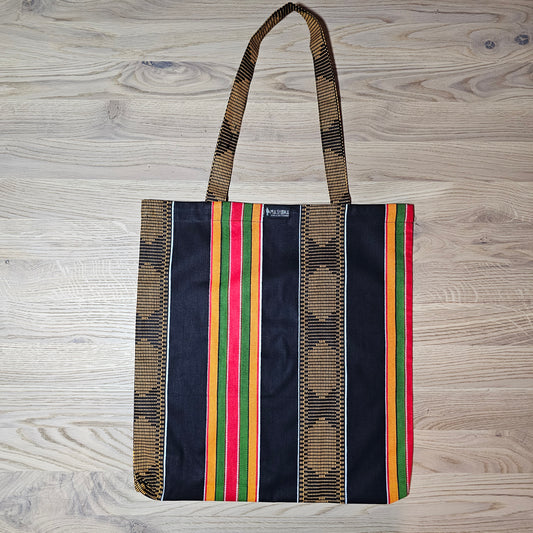 Handmade Tote Bag African Print | Beach Bag | Shopping Bag
