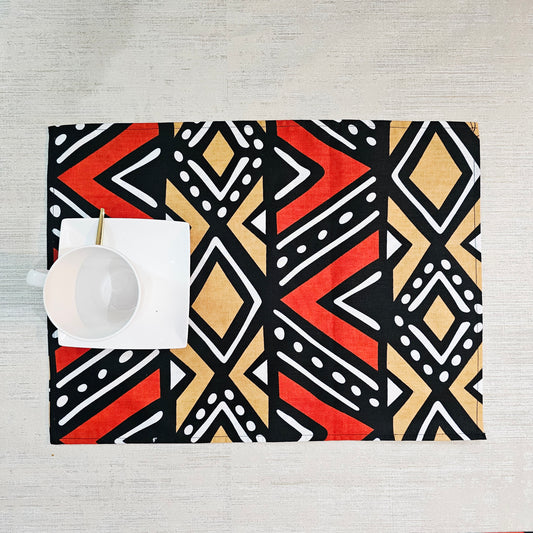 Set of 4 | 8 Placemats | 32cmx42cm | 100% Cotton Placemats.