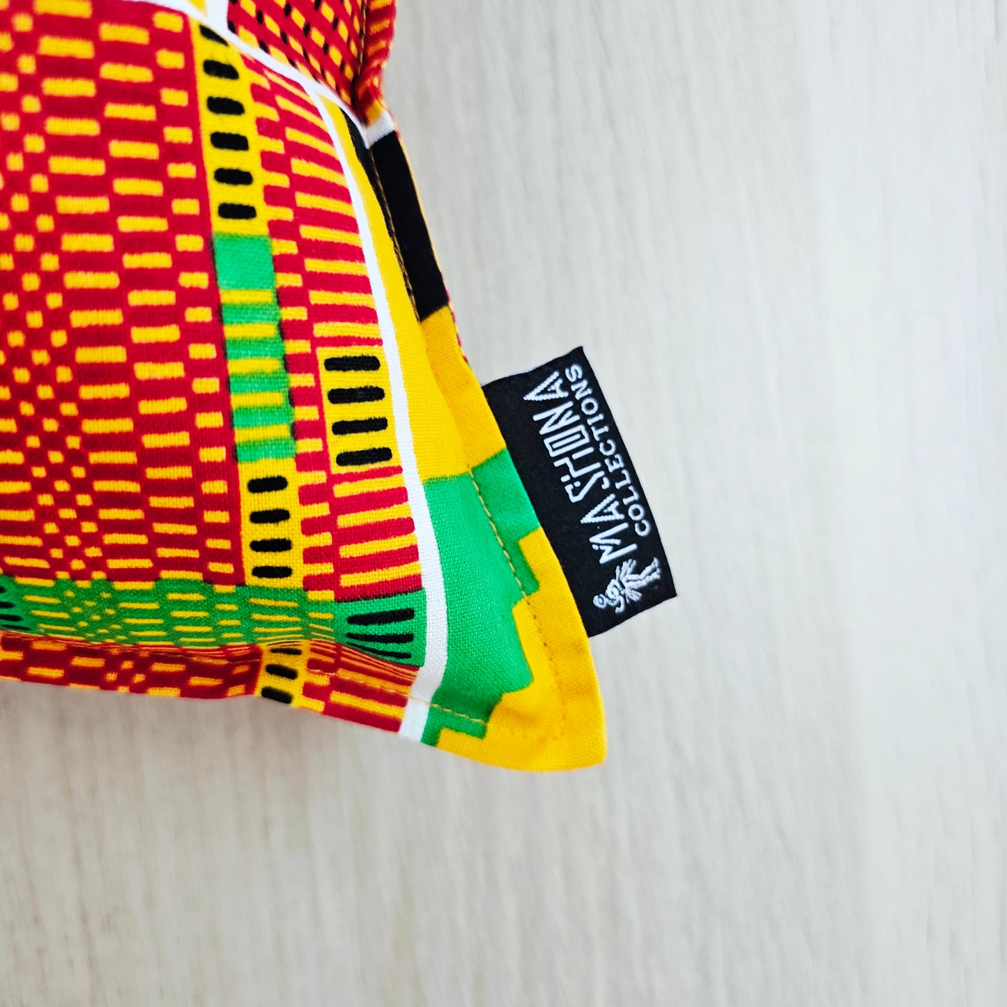Set of 2 | 4 Cushion Covers |40x40cm | 100% Cotton Wax Ankara Fabric